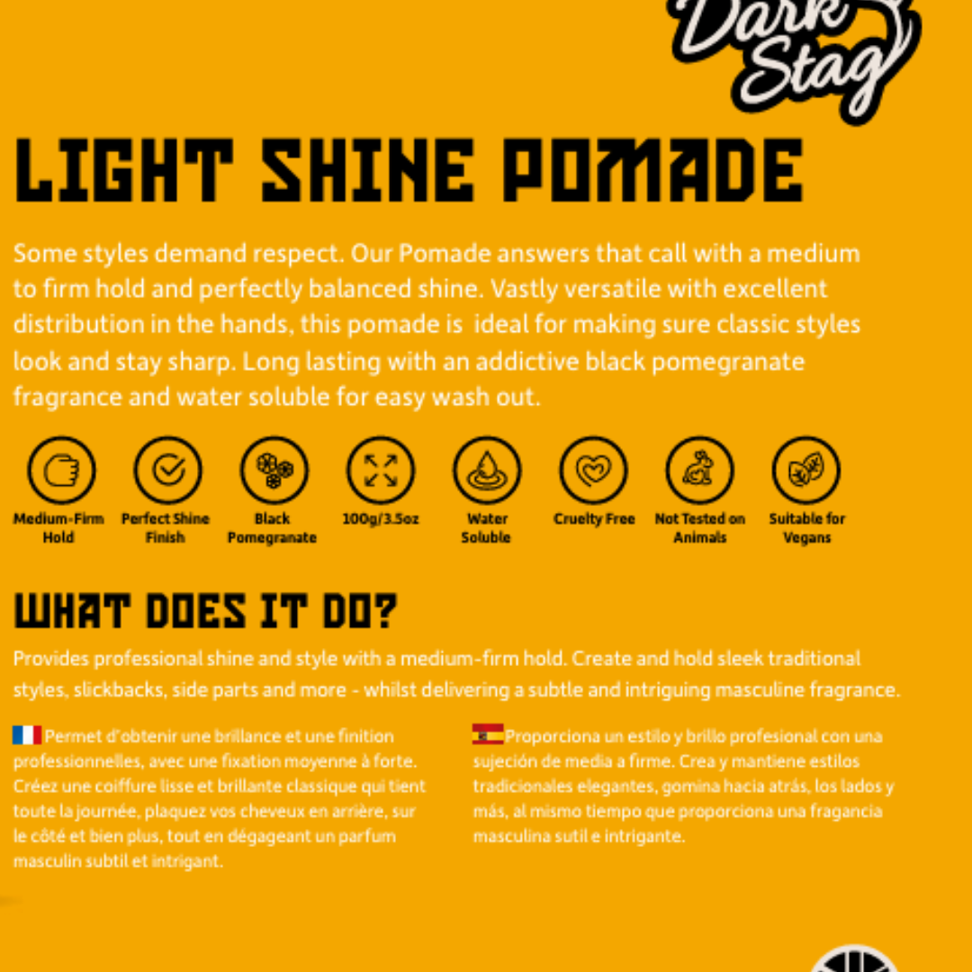 Dark Stag - light shine pomade 100ml