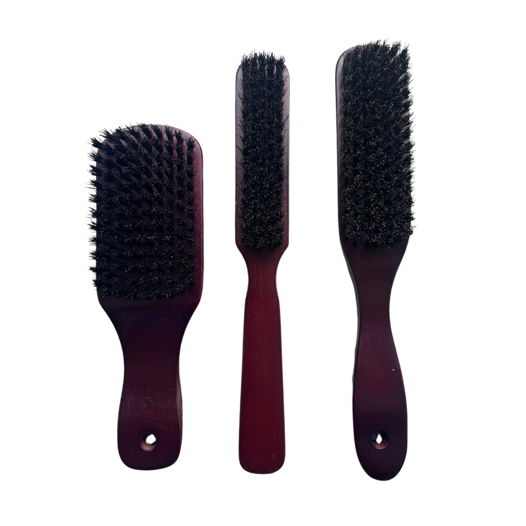 Rough bristle fade brush