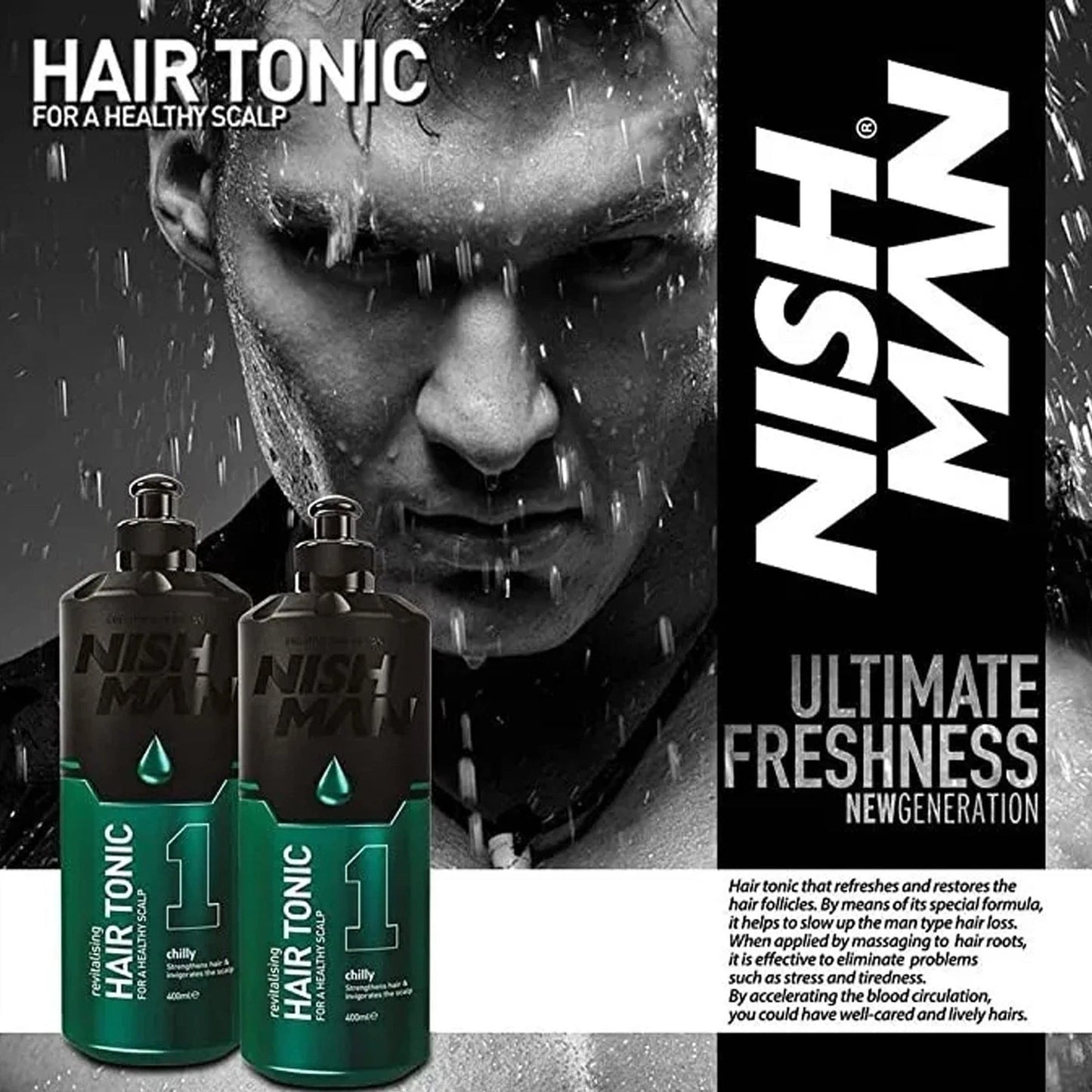 Nishman Hair tonic - 400ml