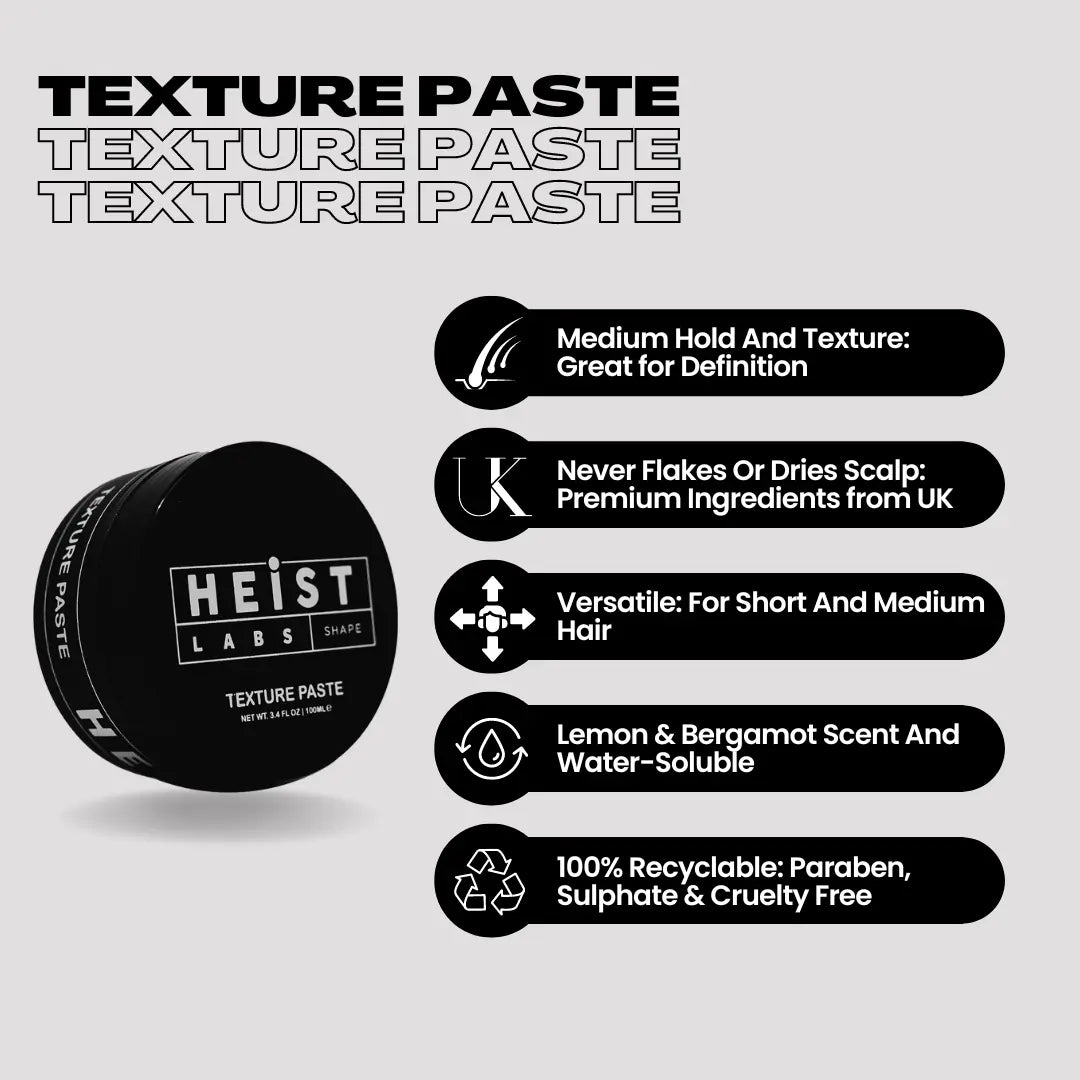 Texture Paste by Heist Labs - Medium Hold & Texture (100ml)