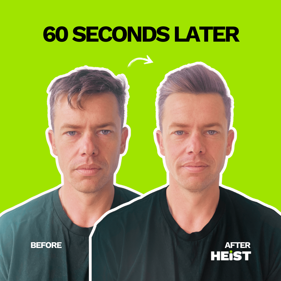 Men's Smart Hair Dryer & Styler | All in One Kit | Heist 3.0