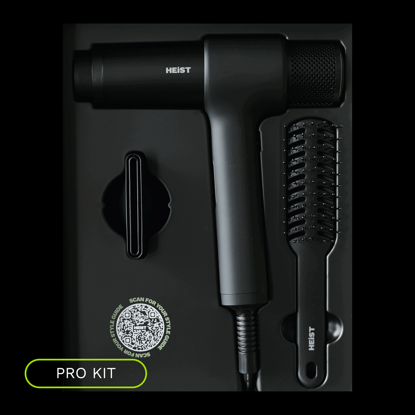 Professional Smart Hair Dryer and Styler | Complete Kit | Heist 3.0
