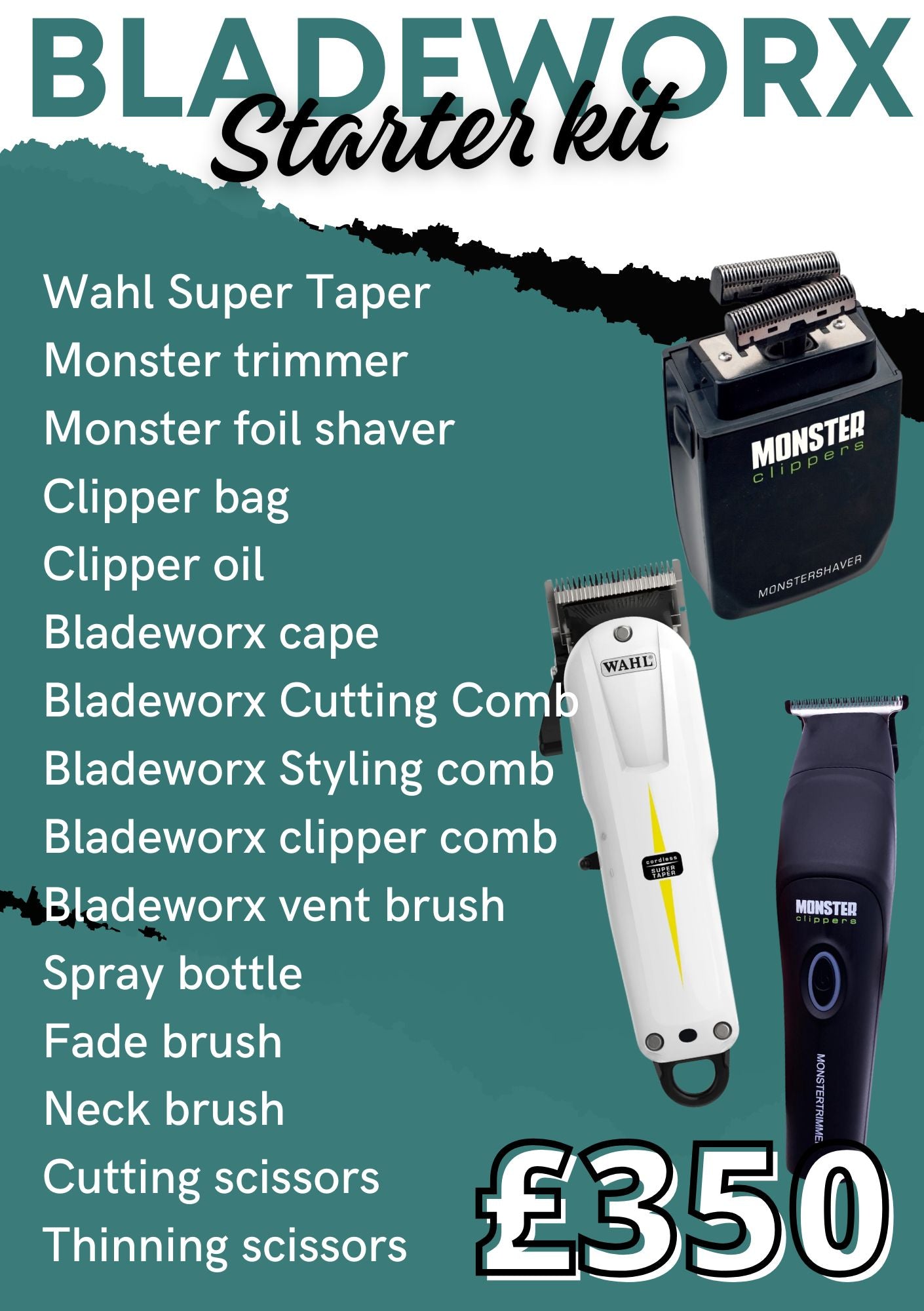 Bladworx - barber starter kit
