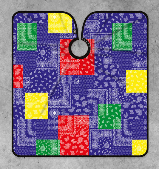 PATCHWORK CAPE